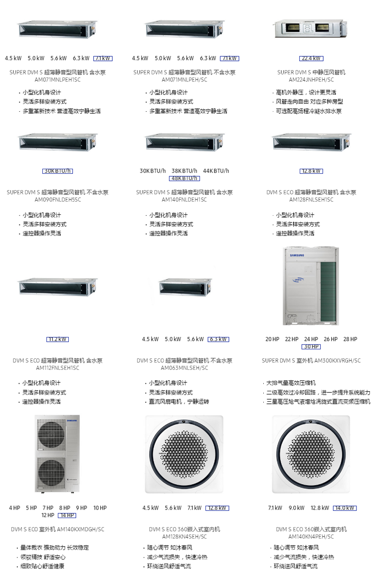 蘇州三星中央空調(diào)|三星全變頻多聯(lián)中央空調(diào)
